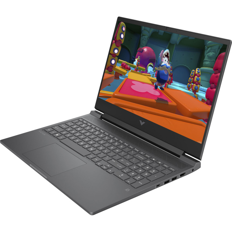 Ноутбук HP Victus 16-r0019ua 16.1" FHD IPS,250n/i7-13620H (4.9)/32Gb/SSD1Tb/RTX 4070,8GB/Підсв/DOS/Сірий (B83B3EA)
