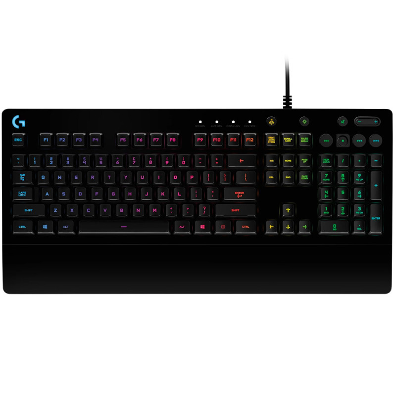 Клавіатура ігрова Logitech G213 Corded RGB Gaming Keyboard UKR, USB