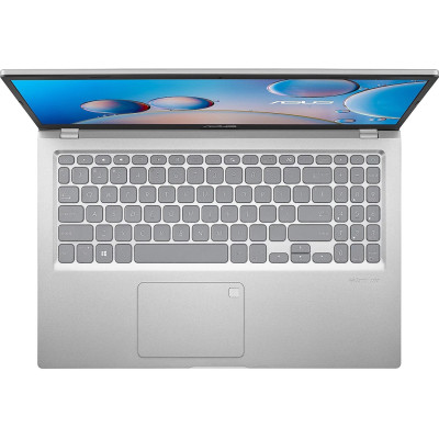 Ноутбук ASUS VivoBook 15.6"FHD IPS/i3-10110U/8/256SSD/Int/W11H/Silver (наклейки укр) (X515FA-EJ183W)