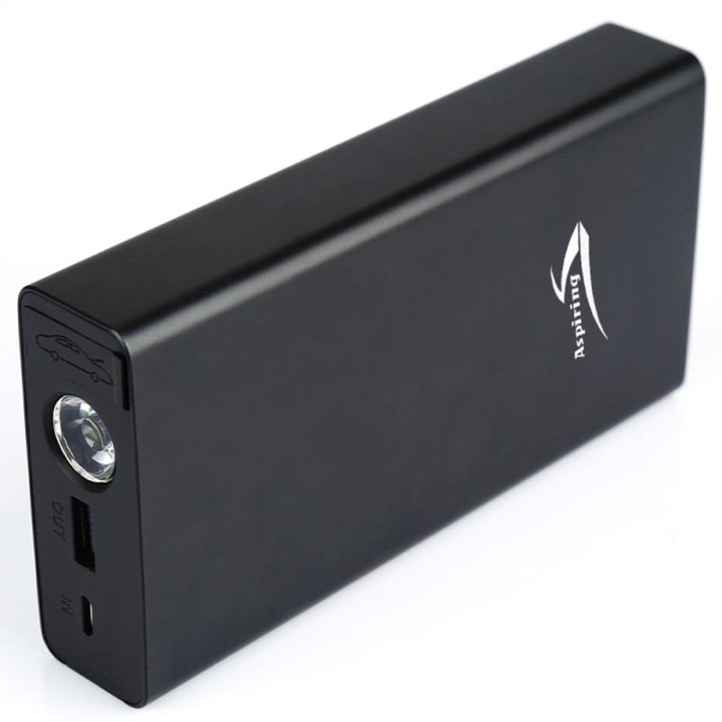 УМБ пуско-зарядна, струм до 450A, 8000mAh 5В/2А USB2.0 Aspiring Jump 1