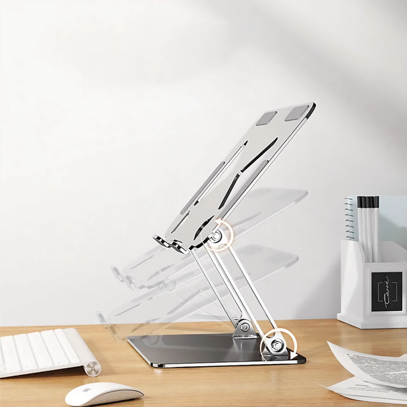 Підставка для ноутбука Laptop Stand 10-17" Aluminum Alloy Media-Tech