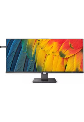 TFT 40" Philips 40B1U5600, WQHD, IPS, 100 Гц, HDMI, DP, USB-C, USB-hub, HAS, колонки, чорний