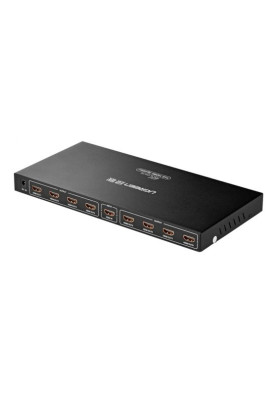 Сплітер HDMI 1.4 UHD 4K/30Hz 3D, HDCP,1080P 1*8 40203 UGREEN Чорний