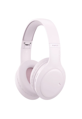 Навушники з мікрофоном Havit HV-H633BT PRO Bluetooth, рожеві