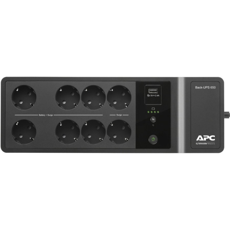 ДБЖ APC Back UPS RS 650VA, BE650G2-RS, 230V, 1 USB charging port