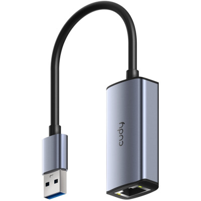 Перехідник USB 3.0 Type-A --> Ethernet RJ45 2500 Mb Cudy