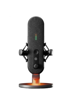Ігровий стрім мікрофон SteelSeries Alias RGB USB 1" Capsule