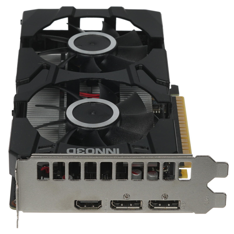 Відеокарта GeForce GTX1650 Inno3D Twin X2 OC, 4GB GDDR6 128bit