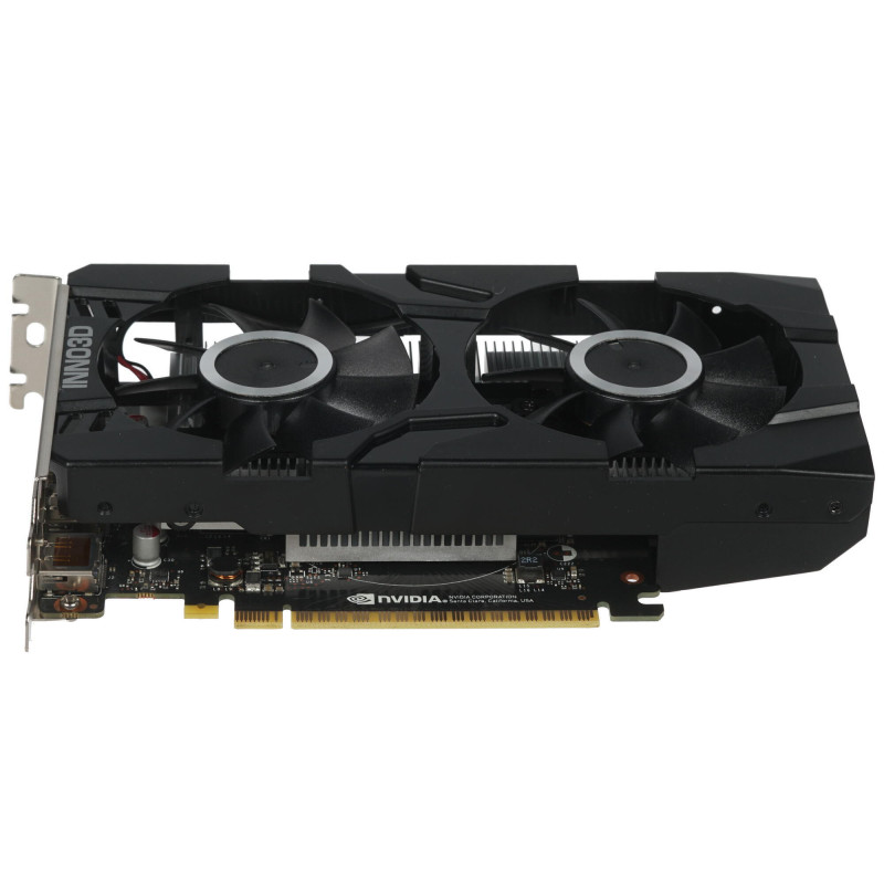 Відеокарта GeForce GTX1650 Inno3D Twin X2 OC, 4GB GDDR6 128bit