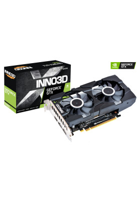 Відеокарта GeForce GTX1650 Inno3D Twin X2 OC, 4GB GDDR6 128bit
