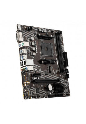 MSI A520M-A PRO (AM4/A520, 2*DDR4, PCIex16, DVI-D/HDMI, 4xSATAІІІ, M.2, GLan, 8ch, mATX)