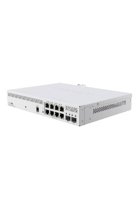 Комутатор Mikrotik CSS610-8P-2S+IN, 8xGigabit Ethernet Smart Switch with PoE-out, 4xSFP cages, 400MH