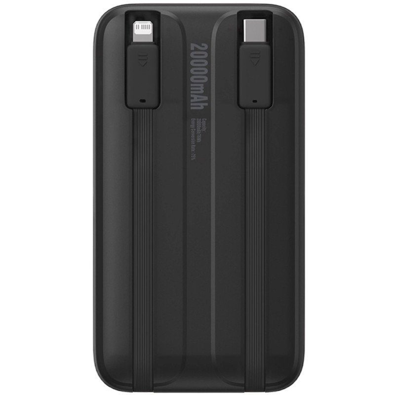 УМБ Baseus Comet Series 20000mAh 22.5W PD with Display USB-A / USB-C cable black