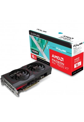 AMD Radeon RX 7600 XT Sapphire PULSE GAMING OC, 16GB GDDR6, 128 bit, PCI-Express 4.0 x8