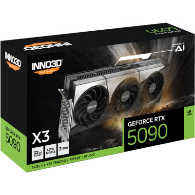 GeForce RTX5090 Inno3D X3, 32GB GDDR7, 512bit, PCI Express 5.0 GeForce RTX5090 Inno3D X3, 32GB GDDR7, 512bit, PCI Express 5.0