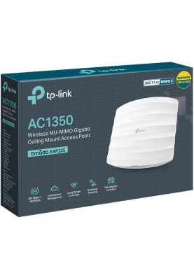 Точка доступу TP-Link EAP225 V5 AC1350 1xGE LAN, PoE