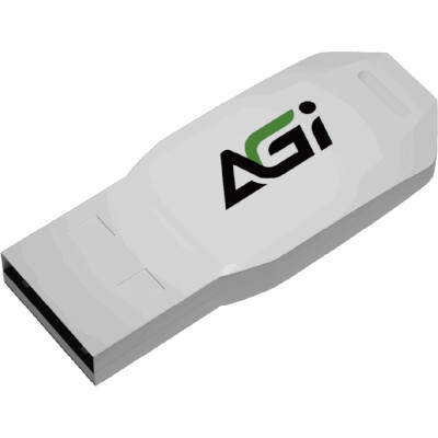 USB Flash AGI UP138 64GB USB 3.2 Gen1 White, Retail