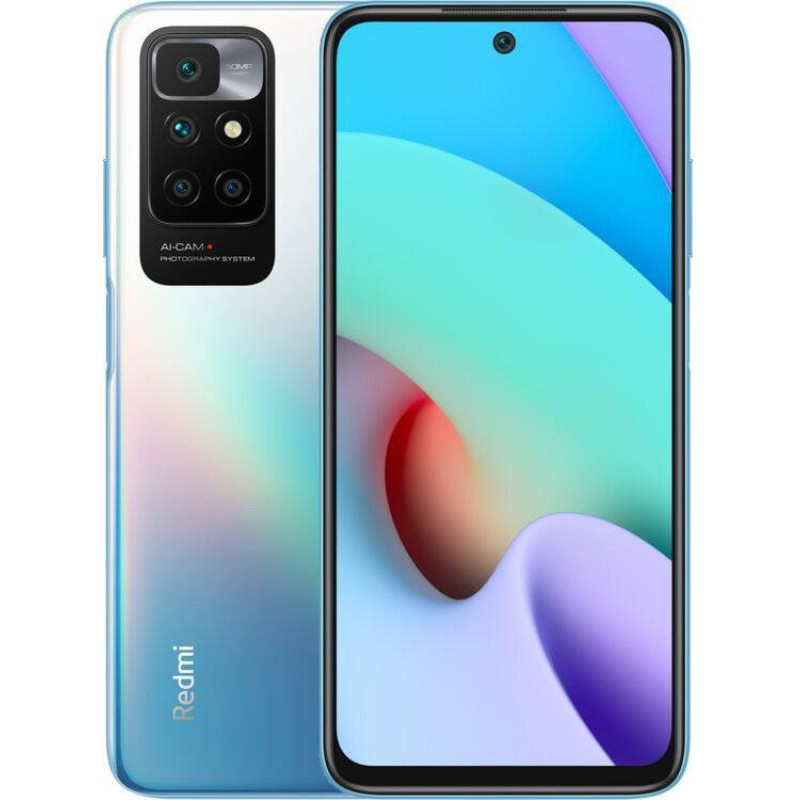 Смартфон Xiaomi Redmi 10 2022 NFC 4/128GB Blue (22011119UY)