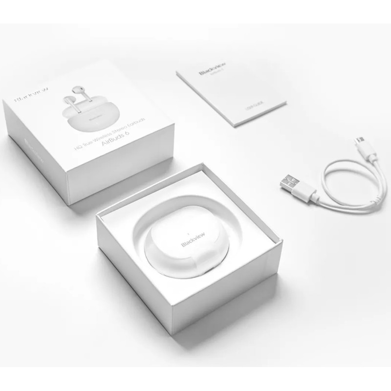 Навушники TWS Blackview AirBuds 6 White
