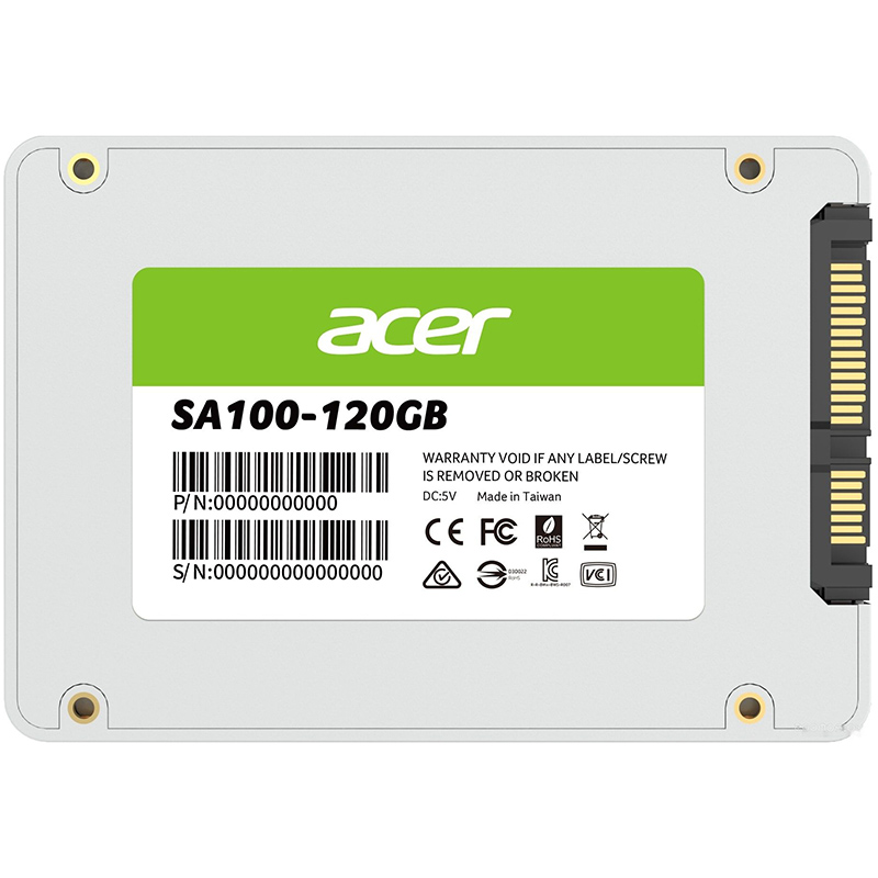 SSD 120Gb Acer SA100 SATA III 2.5" TLC