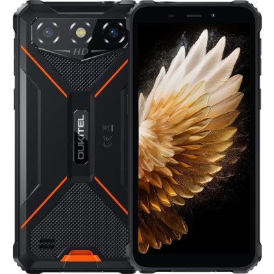 Смартфон Oukitel G3 6" HD+ /4GB/128GB T310 /6300mAh /13+5Мп/ IP69K/Orange