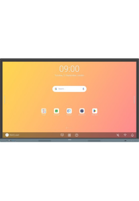 Інтерактивна панель 86" BenQ RE8604, IPS, UHD, колонки, чорна