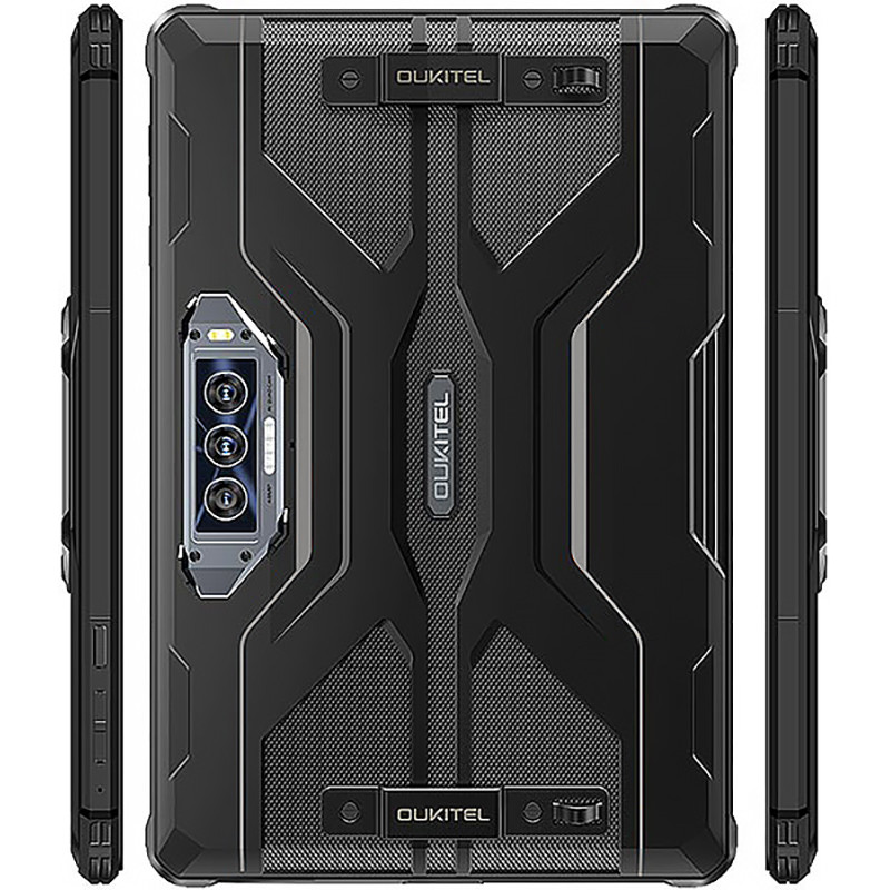 Планшет Oukitel RT8 11" FHD+ 6GB/256GB / G99 / 20000mAh / 48+32Мп / IP69K / LTE Black with hand