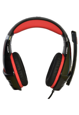 Гарнітура Microlab G6, 3,5мм+USB, Black-Red