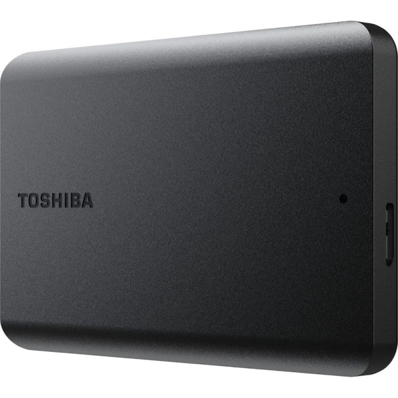 HDD external, USB 3.0  1Tb, Toshiba Canvio Basics 2.5" External (HDTB510EK3AA), чорний