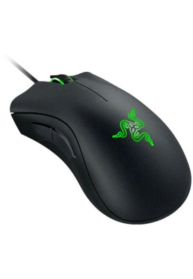 Мишка Razer Death Adder Essential 2021, ігрова, 6400dpi., 5кн., чорна