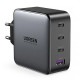 Зарядний пристрій 4xUSB 100W (3хUSB-C+USB-A) Gan + Cable CD226 Сірий Ugreen