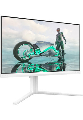 TFT 23.8" Philips 24M2N3201A, IPS, 180Hz, 0,5ms, 2xHDMI, DP, HAS, Pivot, колонки, білий