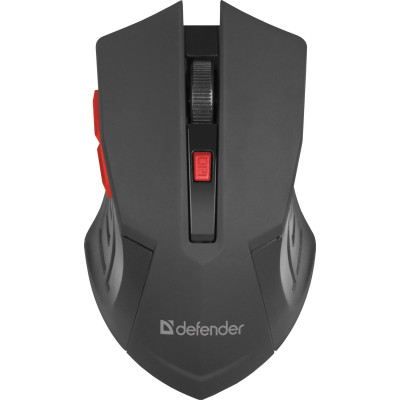 Мишка Defender Accura MM-275, бездротова, 6 кн. до 1600 dpi, червоний Мишка Defender Accura MM-275, бездротова, 6 кн. до 1600 dpi, червоний