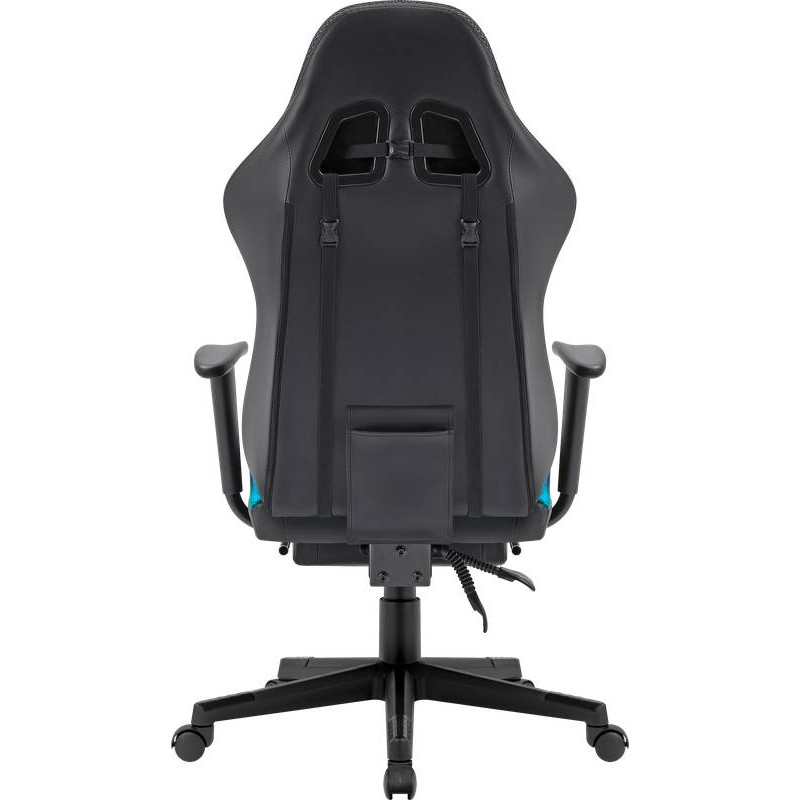Крісло ігрове Defender Watcher, 60мм, Клас 4, RGB ПУ, чорне