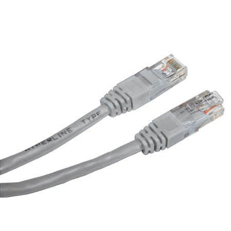 Патчкорд UTP Cat.5e ( 0.5м сірий ), Cablexpert