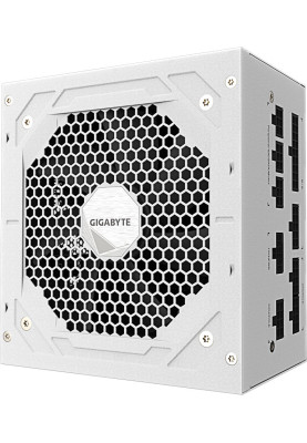 БЖ 850W GIGABYTE UD850GM PG5W 80+ GOLD 120mm, modular, White, ATX 3.0