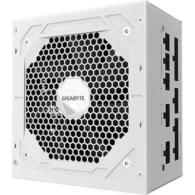 БЖ 850W GIGABYTE UD850GM PG5W 80+ GOLD 120mm, modular, White, ATX 3.0