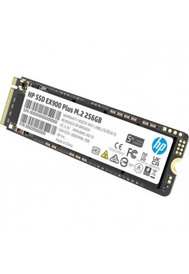 SSD 256Gb HP EX900 Plus M.2 2280 PCIe Gen3 x4 3D NAND, Retail