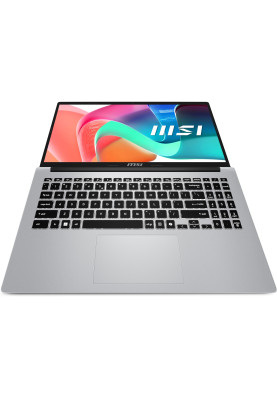 Ноутбук MSI Modern 15.6"FHD IPS/i3-1315U/16/512SSD/Intel Iris Xe/Type-C/DOS/Urban Silver (9S7-15S122-278)