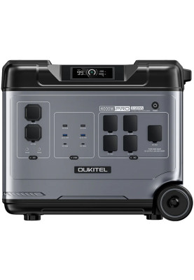 Зарядна станція Oukitel P5000E Pro 4000Вт (5120Вт/г) LiFePo4 UPS, MPPT, PD100 Вт
