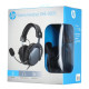 Гарнітура HP DHE-8005, 3.5мм+USB, RGB, Black