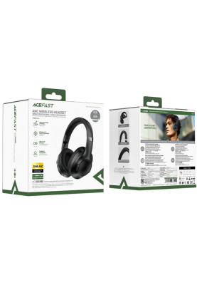 Гарнітура Acefast H4 ANC, Bluetooth, Black