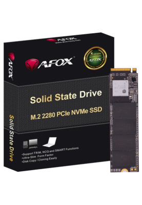 SSD 512Gb AFox ME300 M.2 2280 PCIe NVMe Gen 3x4 3D QLC NAND, Retail