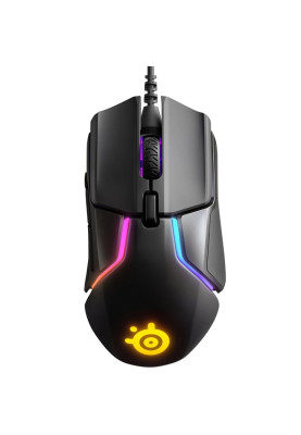 Мишка SteelSeries Rival 600, RGB, 12000dpi., 7кн., Dual Sensor, чорна