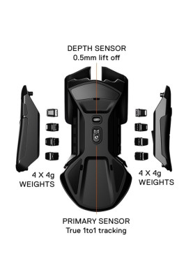 Мишка SteelSeries Rival 600, RGB, 12000dpi., 7кн., Dual Sensor, чорна