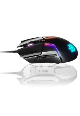 Мишка SteelSeries Rival 600, RGB, 12000dpi., 7кн., Dual Sensor, чорна