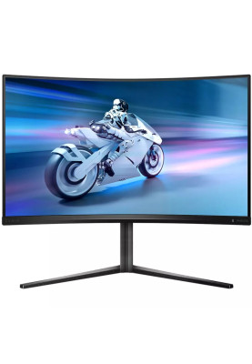 TFT 31,5" Philips 32M2C5500W, QHD, VA, 240Hz, 0,5ms, вигнутий, HDMI, DP, синювато-сірий
