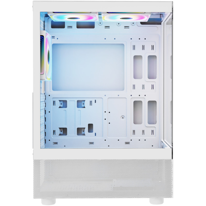 Корпус LogicConcept LOOK ARGB USB 3.0x2 USB-Cx1 WHITE без БЖ ATX