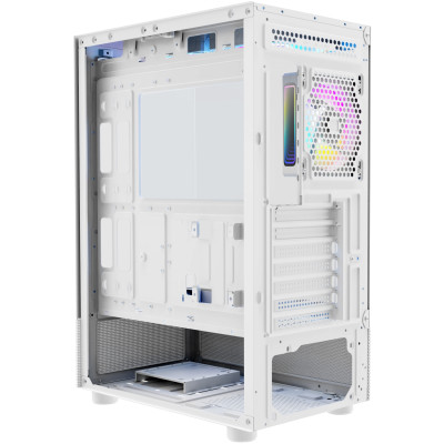 Корпус LogicConcept LOOK ARGB USB 3.0x2 USB-Cx1 WHITE без БЖ ATX Корпус LogicConcept LOOK ARGB USB 3.0x2 USB-Cx1 WHITE без БЖ ATX