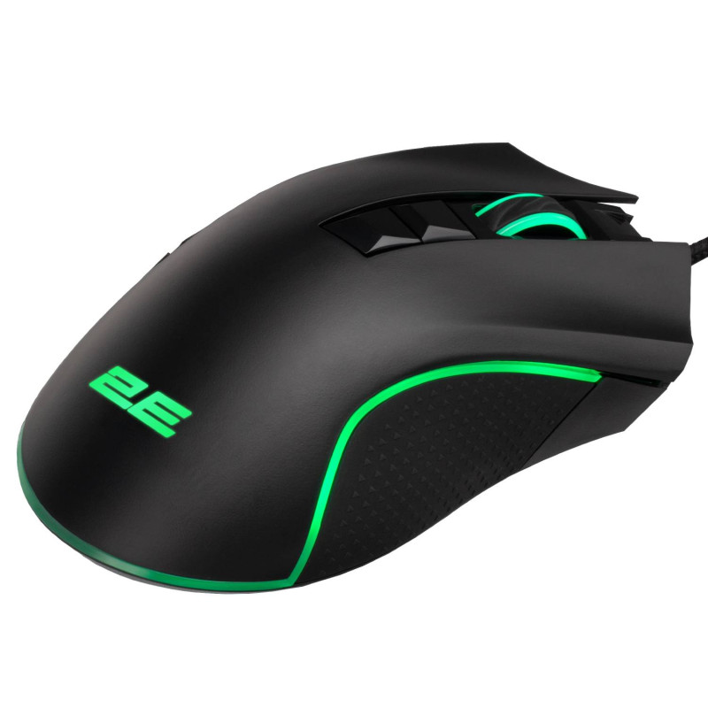Мишка 2E Gaming MG340 ігрова RGB USB Black